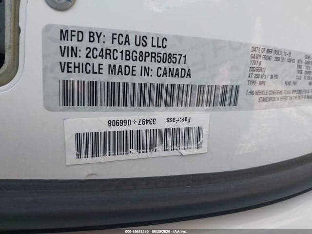 2023 CHRYSLER PACIFICA TOURING L 9