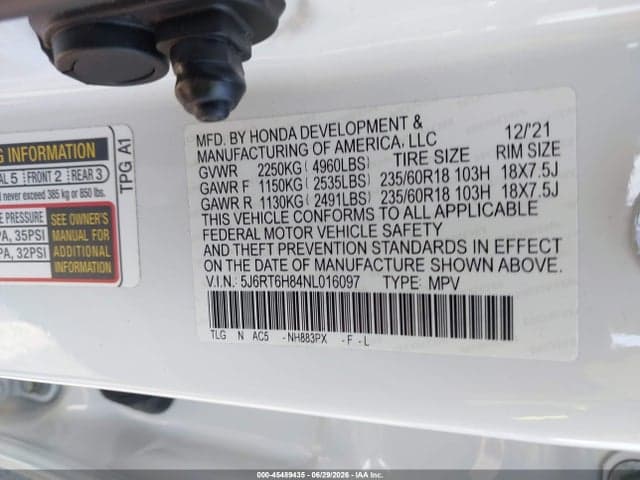 2022 HONDA CR-V HYBRID EX-L 9