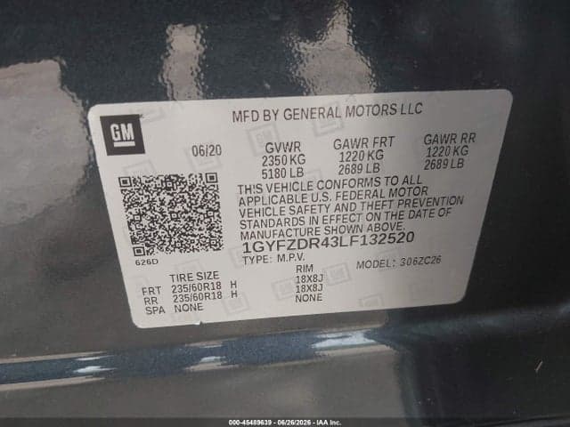 2020 CADILLAC XT4 AWD PREMIUM LUXURY 9
