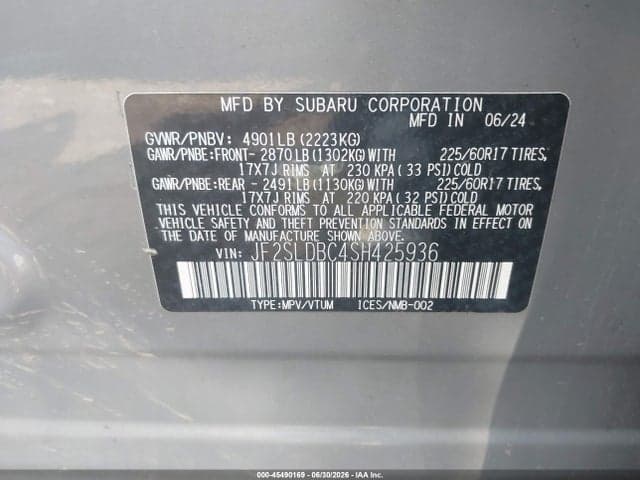 2025 SUBARU FORESTER PREMIUM 9