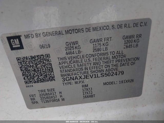 2020 CHEVROLET EQUINOX FWD 2FL 9