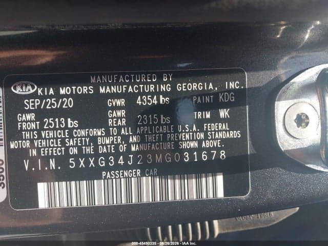 2021 KIA K5 EX 9