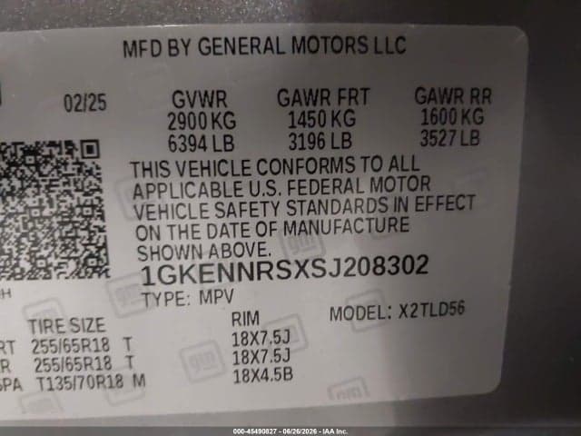 2025 GMC ACADIA AWD ELEVATION 9