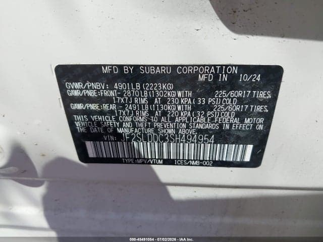2025 SUBARU FORESTER PREMIUM 9