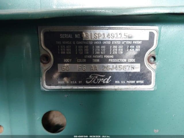 1951 FORD VICTORIA 9