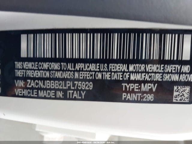 2020 JEEP RENEGADE ALTITUDE 4X4 9