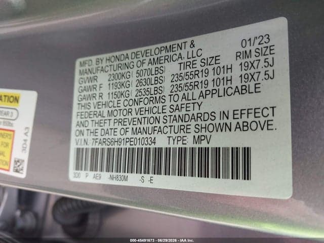 2023 HONDA CR-V HYBRID SPORT TOURING 9