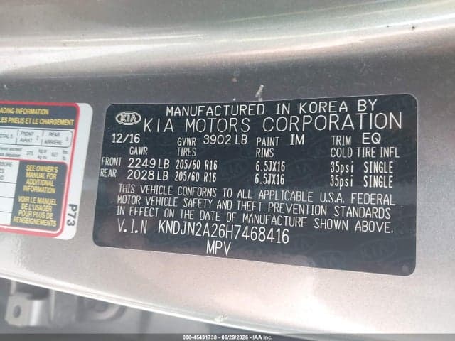 2017 KIA SOUL 9