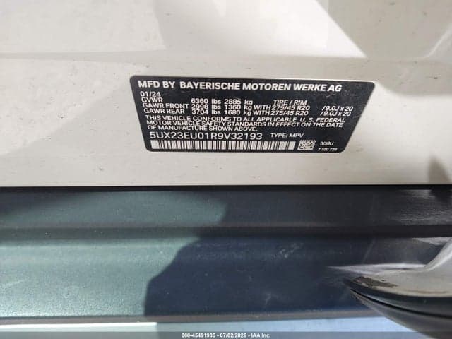2024 BMW X5 XDRIVE40I 9