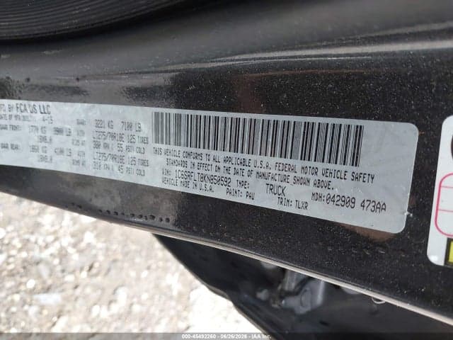 2019 RAM 1500 REBEL 4X4 5'7 BOX 9