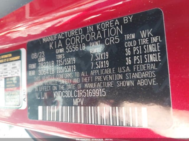 2024 KIA EV6 WIND 9