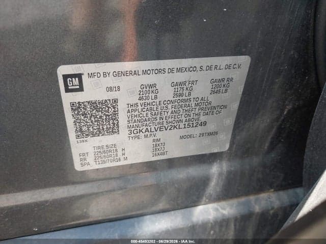 2019 GMC TERRAIN SLT 9