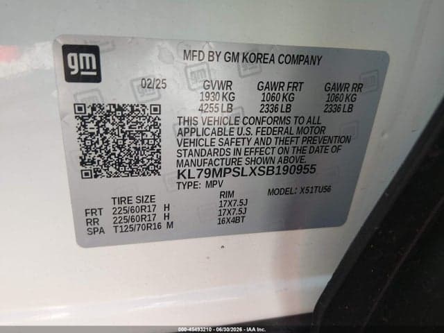 2025 CHEVROLET TRAILBLAZER FWD LT 9