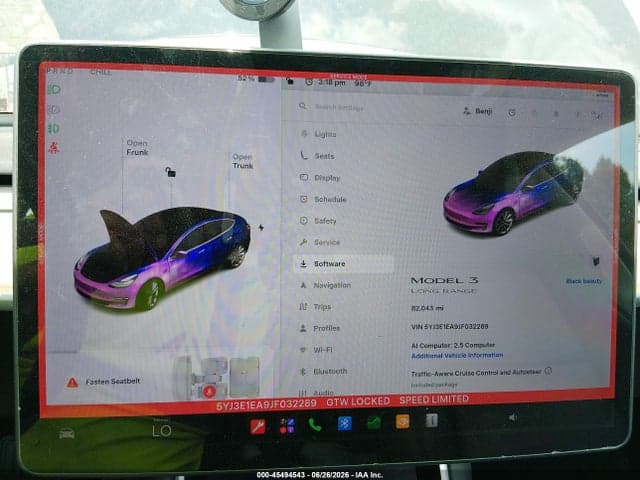2018 TESLA MODEL 3 LONG RANGE/MID RANGE 7