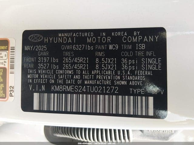 2026 HYUNDAI PALISADE CALLIGRAPHY 9