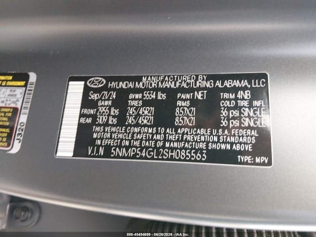 2025 HYUNDAI SANTA FE CALLIGRAPHY 9