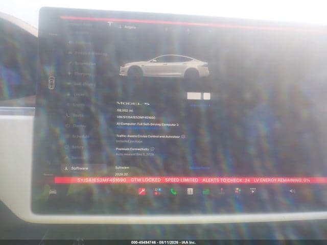 2021 TESLA MODEL S LONG RANGE DUAL MOTOR ALL-WHEEL DRIVE 8