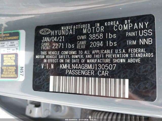 2021 HYUNDAI ELANTRA SEL 9