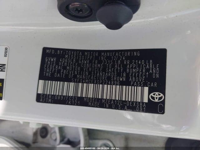 2025 TOYOTA COROLLA SE 9