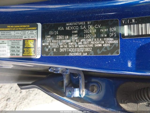 2025 KIA K4 LXS 9