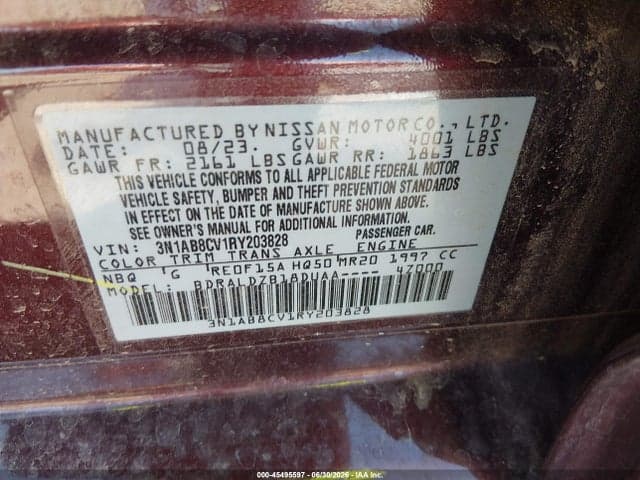2024 NISSAN SENTRA SV XTRONIC CVT 9