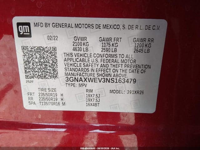 2022 CHEVROLET EQUINOX AWD RS 9