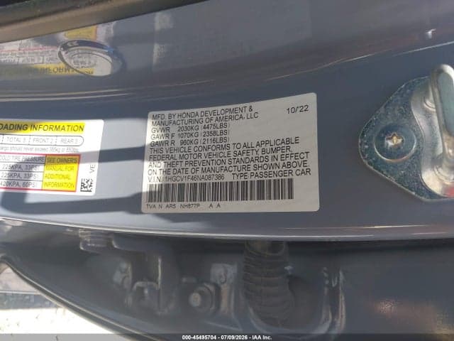 2022 HONDA ACCORD SPORT SPECIAL EDITION 9