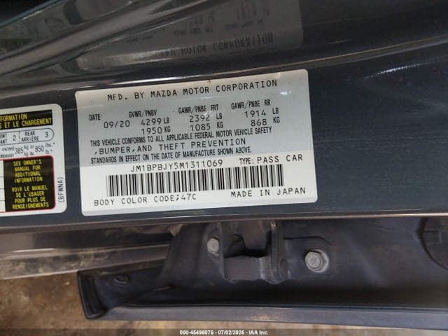 2021 MAZDA MAZDA3 2.5 TURBO 9