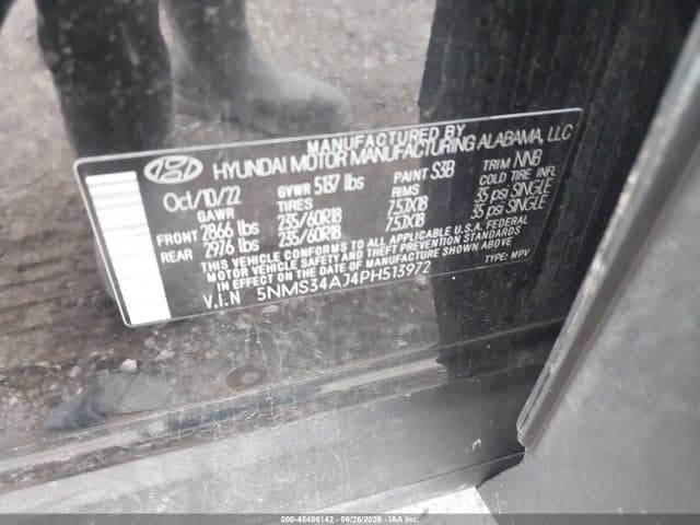 2023 HYUNDAI SANTA FE SEL 9