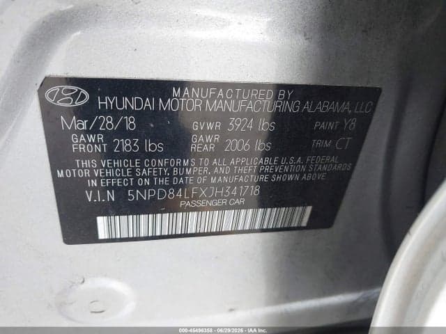 2018 HYUNDAI ELANTRA VALUE EDITION 9