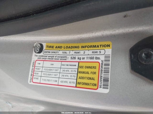 2018 FORD FLEX SE 9