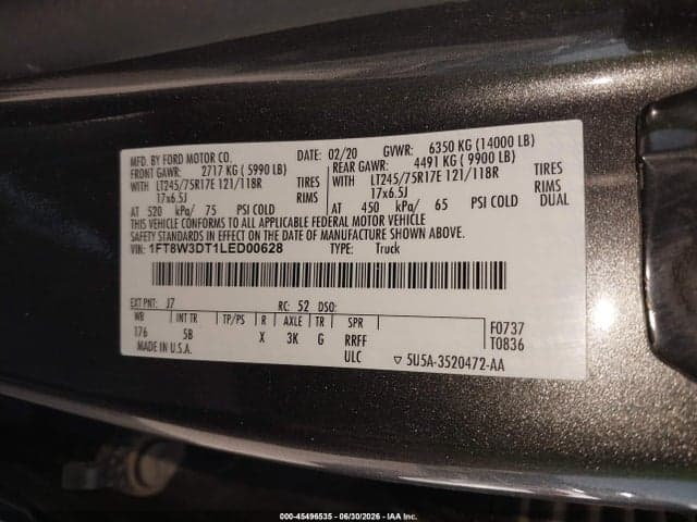 2020 FORD F-350 LARIAT 8
