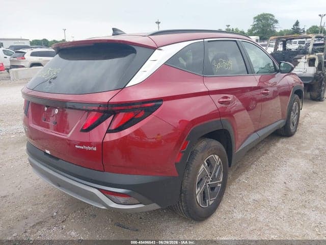 2025 HYUNDAI TUCSON HYBRID BLUE 4