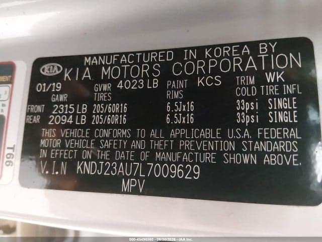 2020 KIA SOUL S 9