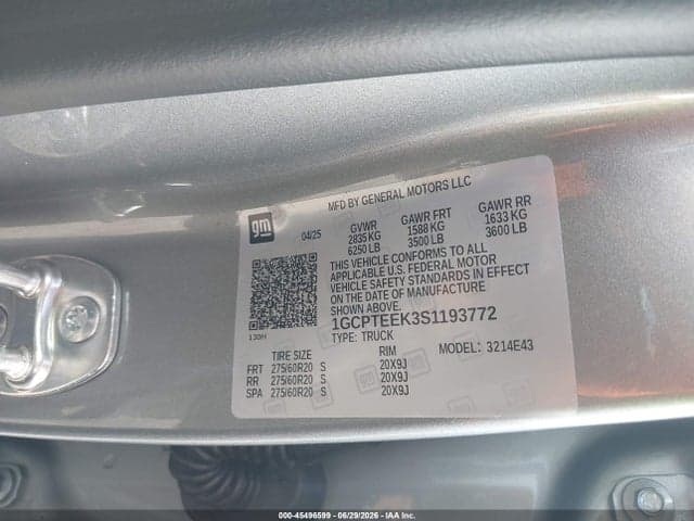 2025 CHEVROLET COLORADO 4WD TRAIL BOSS 9