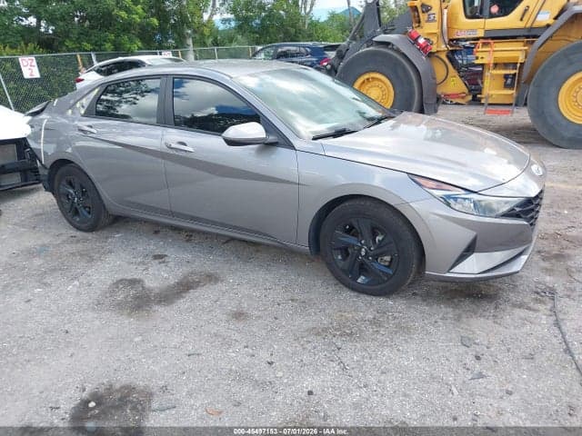 2023 HYUNDAI ELANTRA HYBRID BLUE