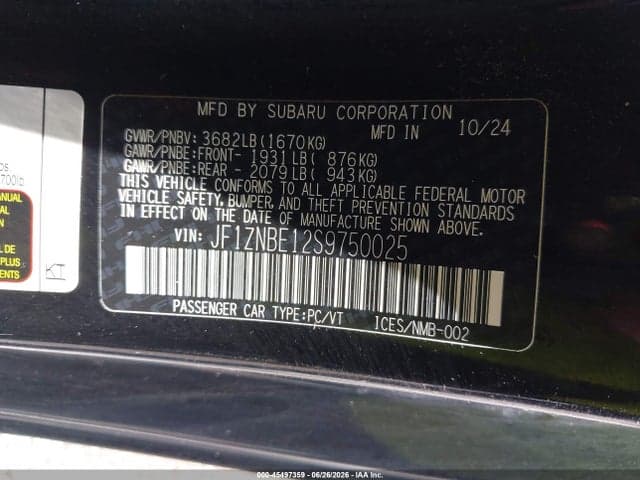 2025 TOYOTA GR86 PREMIUM 9