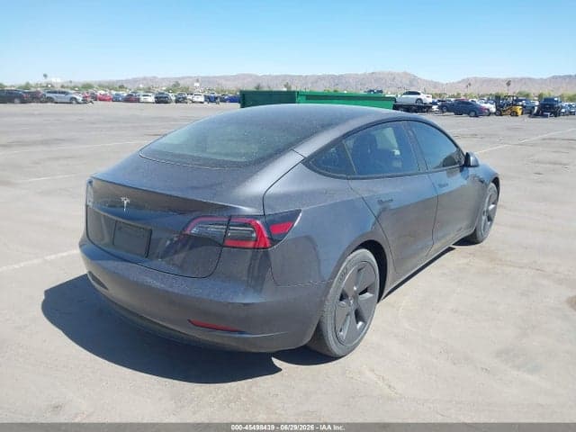 2021 TESLA MODEL 3 STANDARD RANGE PLUS REAR-WHEEL DRIVE 4