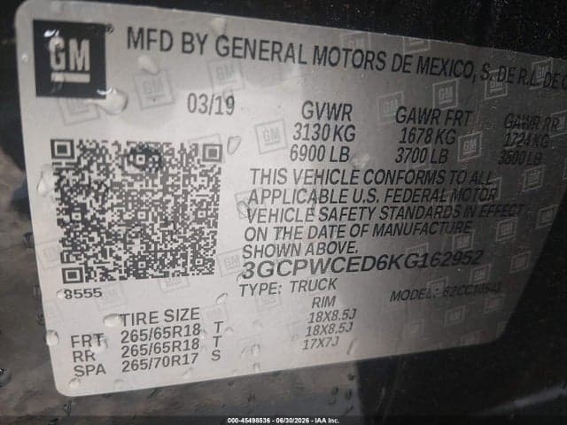 2019 CHEVROLET SILVERADO 1500 LT 9