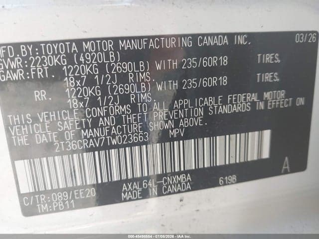 2026 TOYOTA RAV4 XLE PREMIUM 9