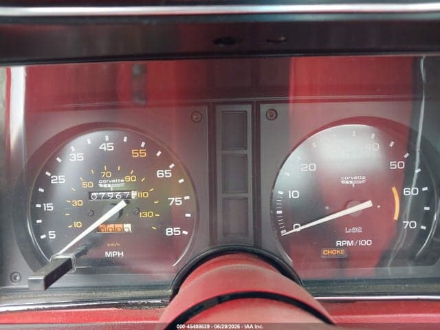 1980 CHEVROLET CORVETTE 7