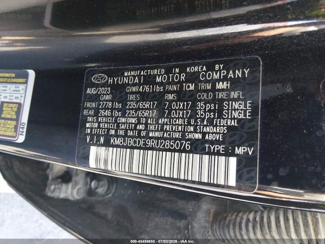 2024 HYUNDAI TUCSON SEL 9