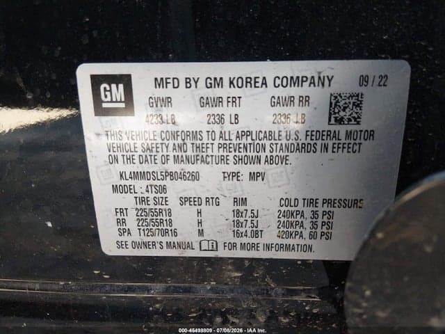 2023 BUICK ENCORE GX SELECT FWD 9