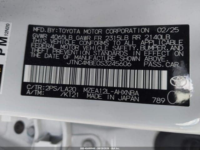 2025 TOYOTA COROLLA XSE 9