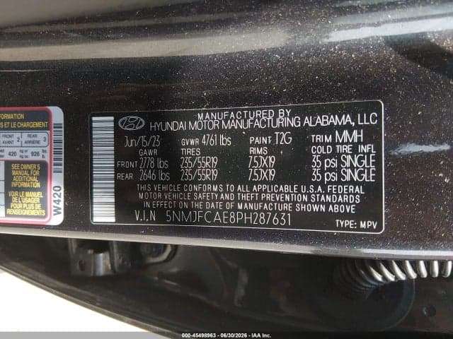 2023 HYUNDAI TUCSON SEL 9