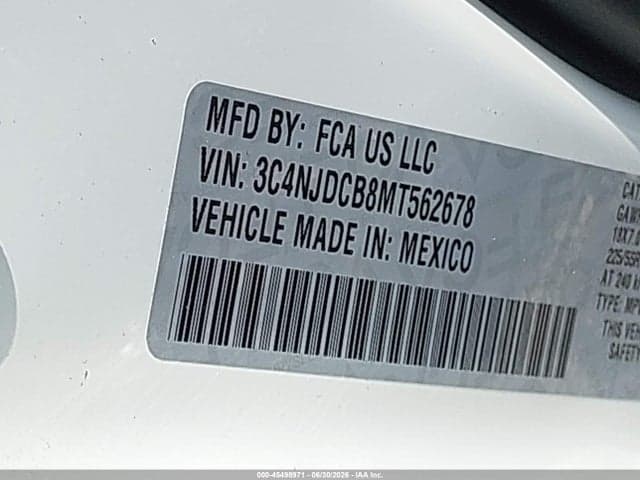 2021 JEEP COMPASS LIMITED 4X4 9