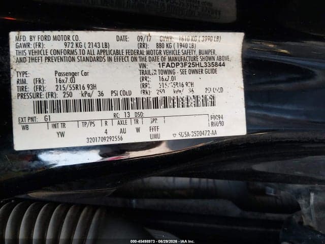 2017 FORD FOCUS SE 9