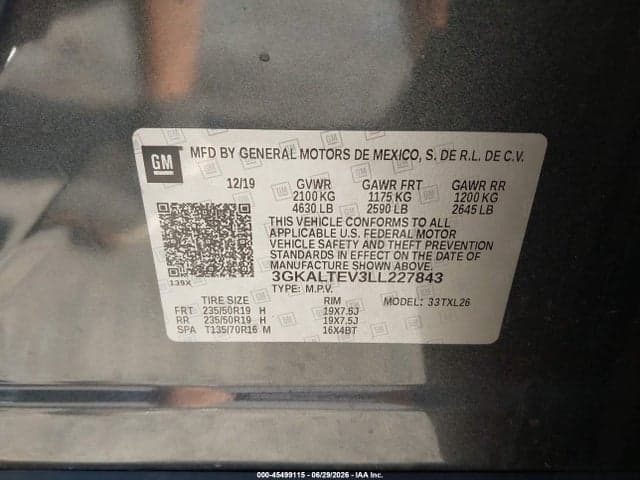 2020 GMC TERRAIN AWD SLE 9