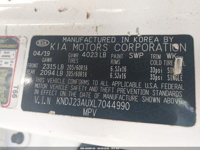 2020 KIA SOUL LX 9