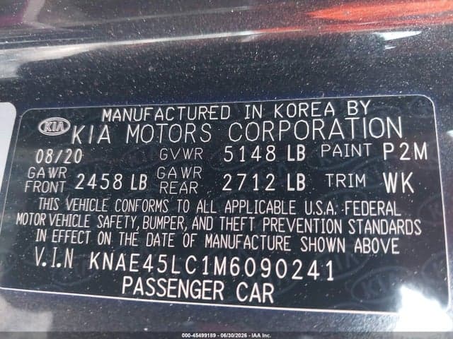2021 KIA STINGER GT1 9